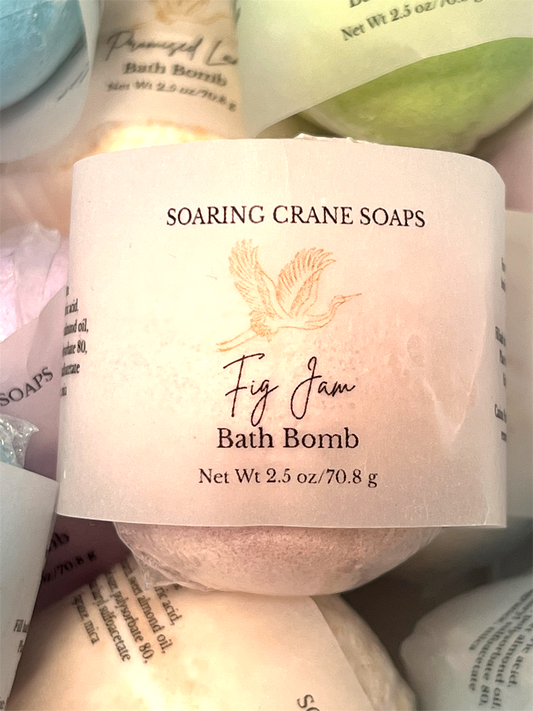 Fig Jam Bath Bomb
